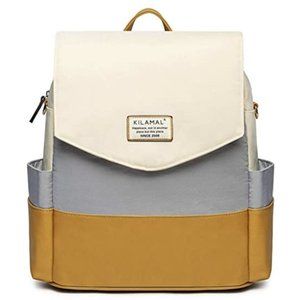 Beautiful Vegan Leather Diaper Bag Backpack - NWT